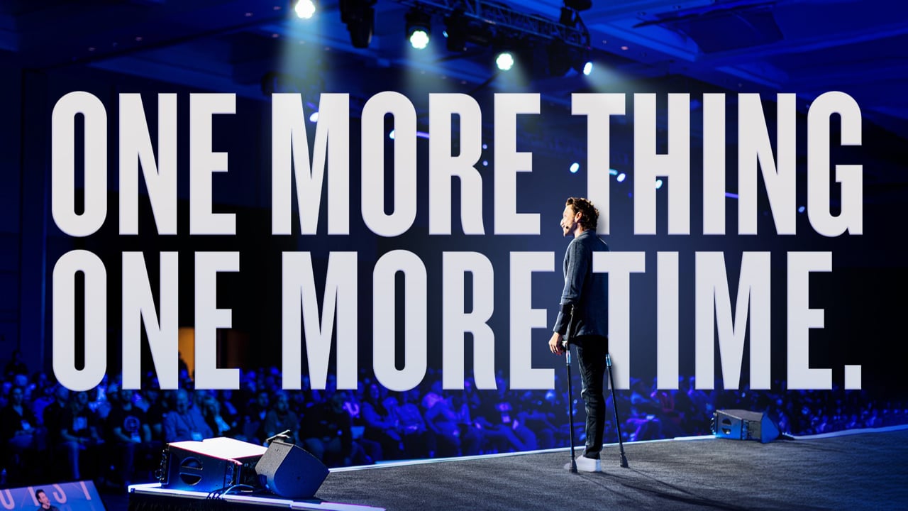 1MT1MT: One More Thing, One More Time