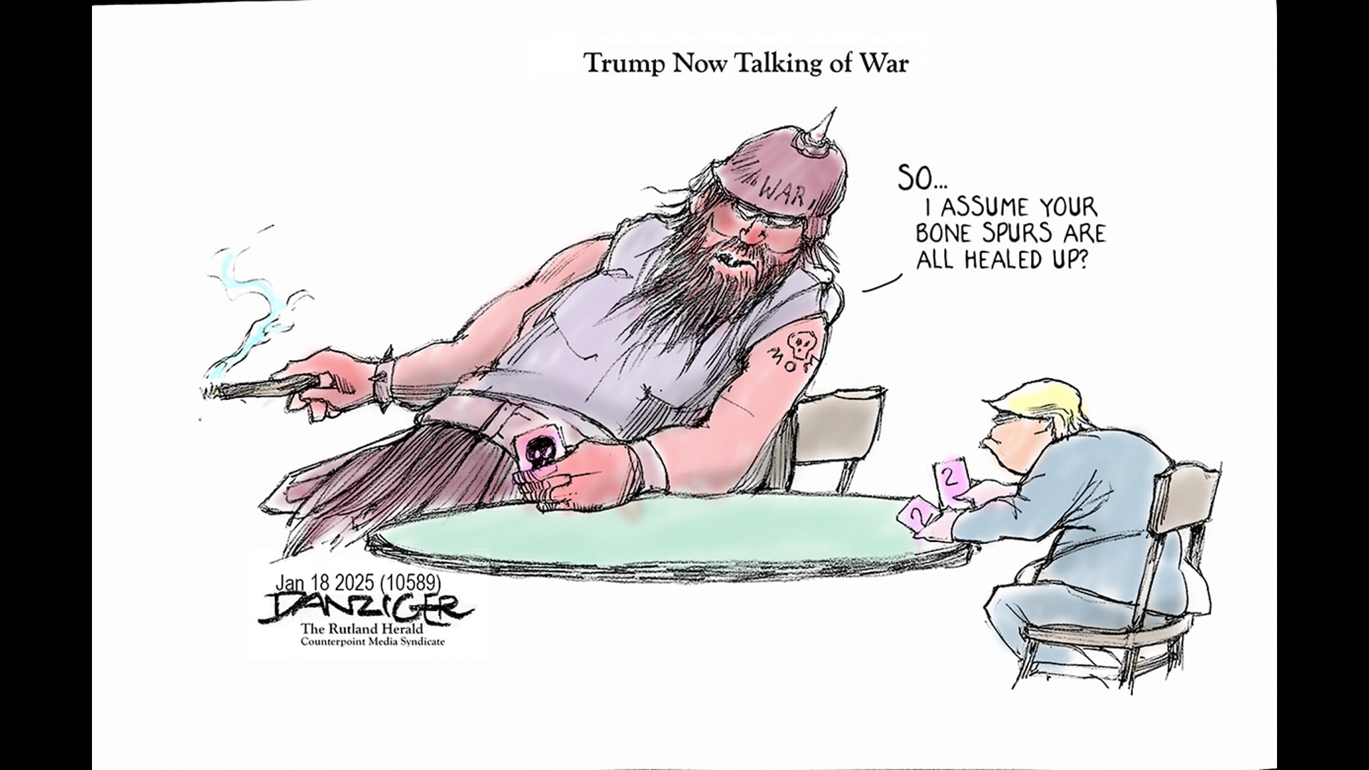 Trump War , Jeff Danziger
