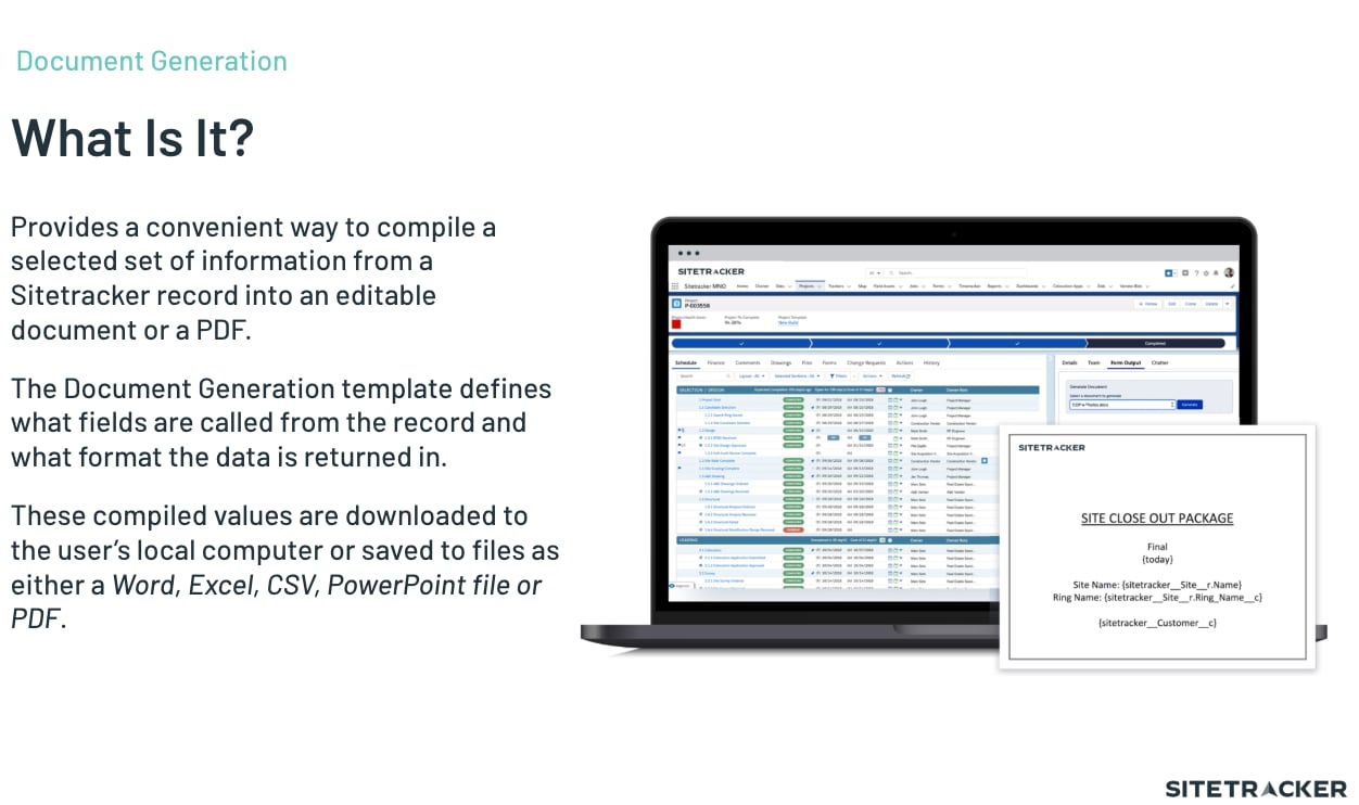Document Generation Demo