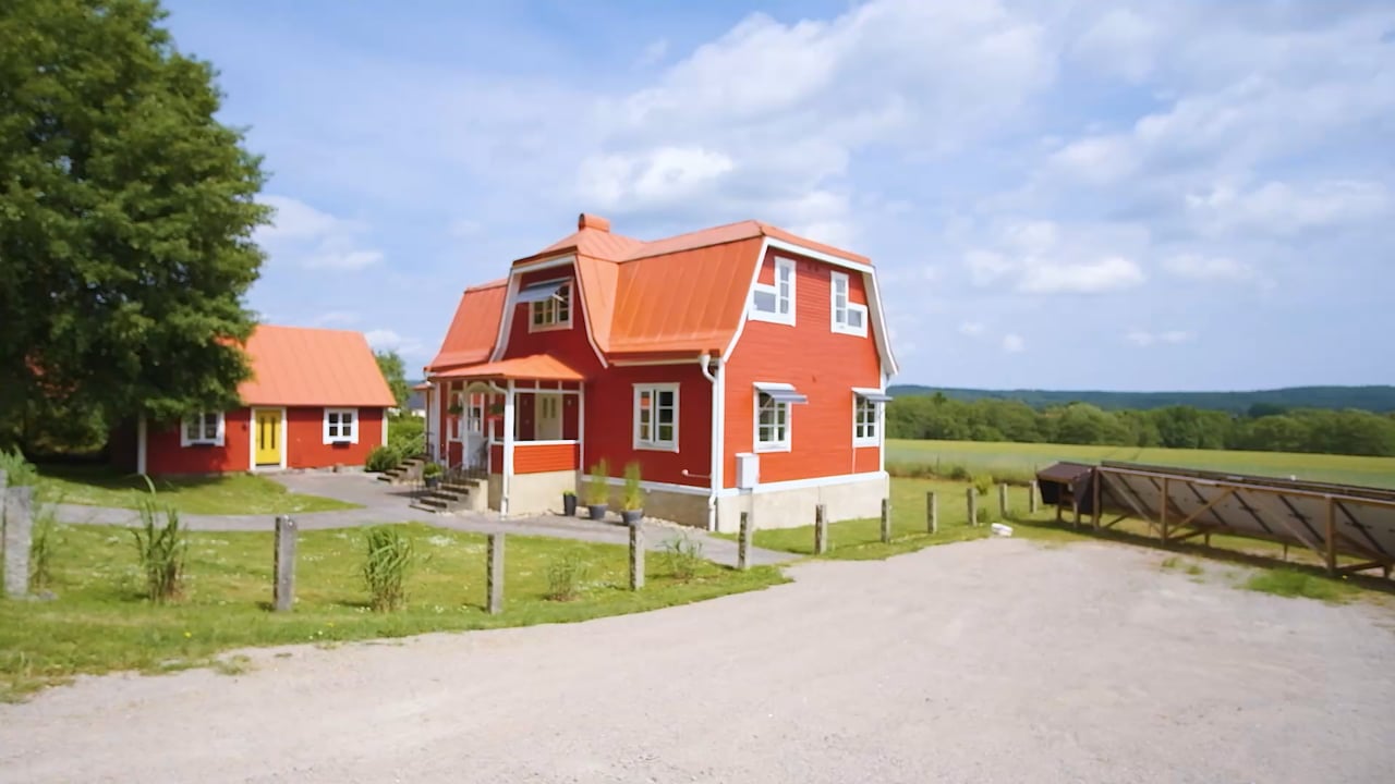 8 rum Villa på Sibbarpsvägen 96 Näsum Bromölla kommun - video