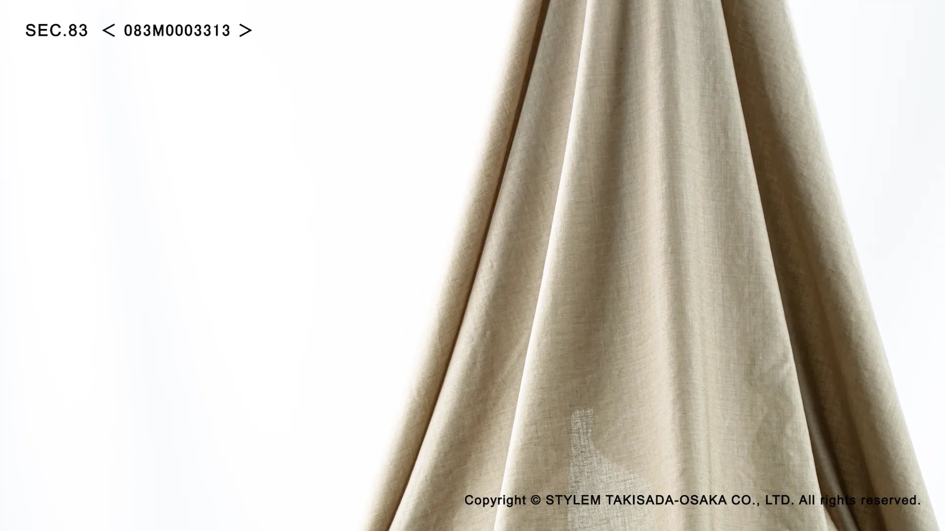 ｼｬﾝﾌﾞﾚｰﾛｰﾝラスターTKS[083M0003313] | STYLEM FABRIC STORE
