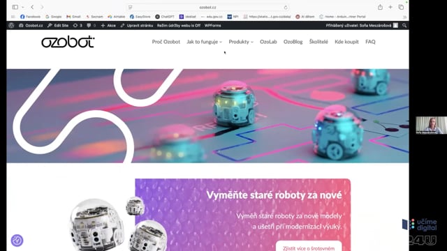 Ozobot Ari a online svět Ozobot.cz: Začíná nová kapitola!