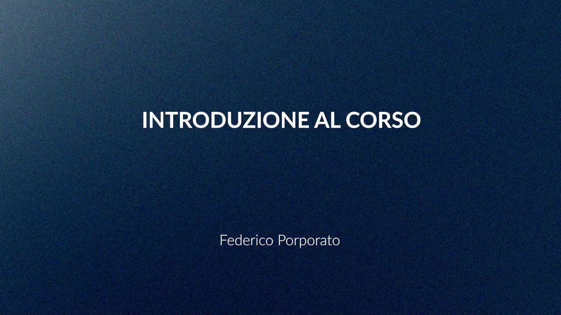 Approccio ai segnni clinici-Porporato-Introduzione al corso