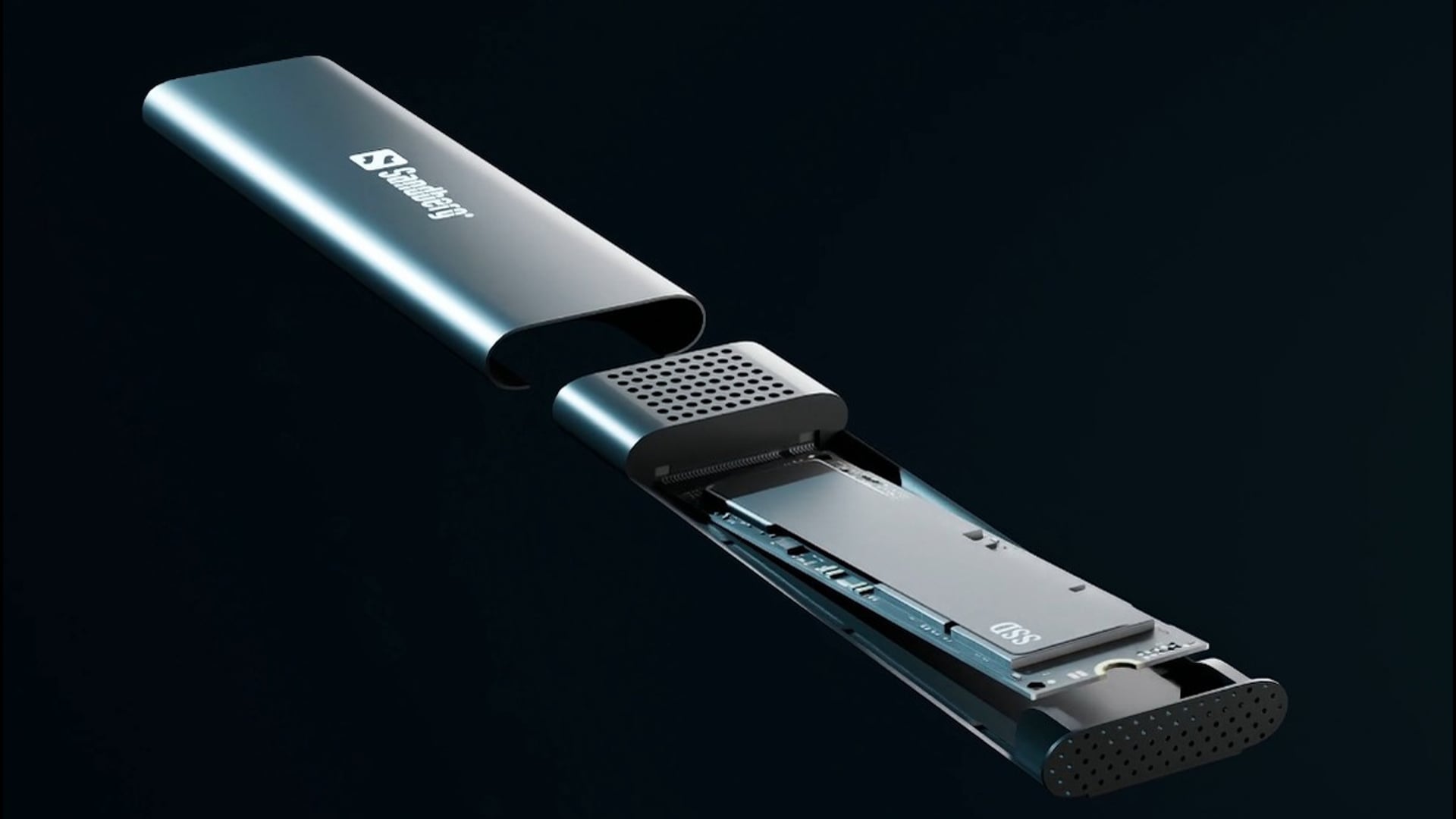 USB 3.2 Case for M.2+NVMe SSD