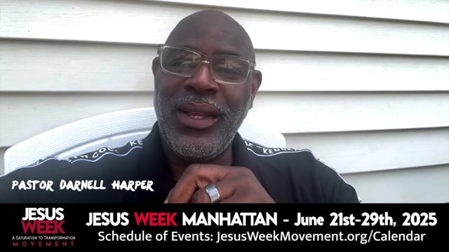 2025 Jesus Week Manhattan Invitation