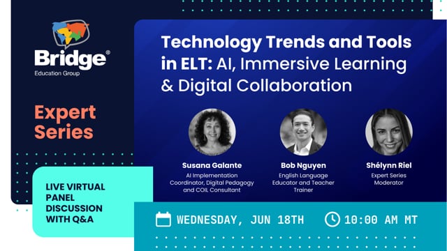 Technology Trends and Tools in ELT: AI, Immersive Learning & Digital Collaboration