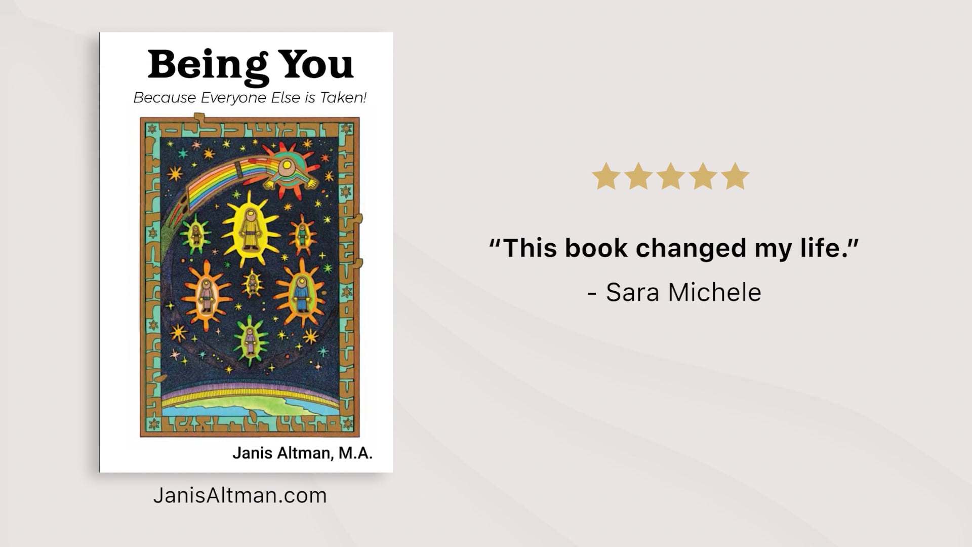 BEING YOU - BOOK TRAILER
