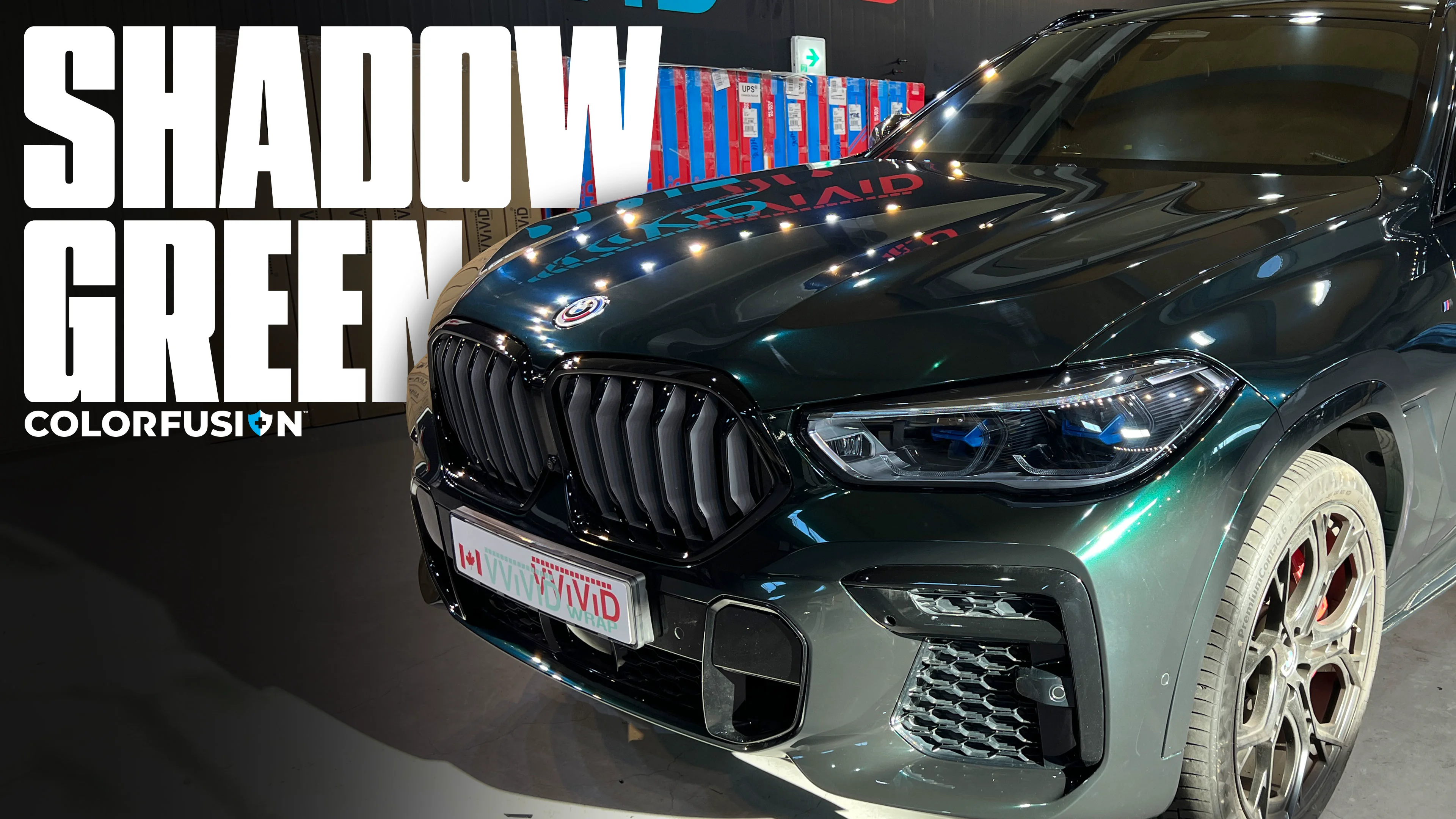 COLORFUSION® PPF - Shadow Green | The VViViD Shop