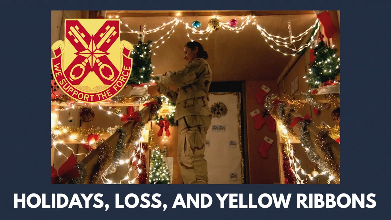 Sarah Merwin McLevy - Holidays, Loss, and Yellow Ribbons