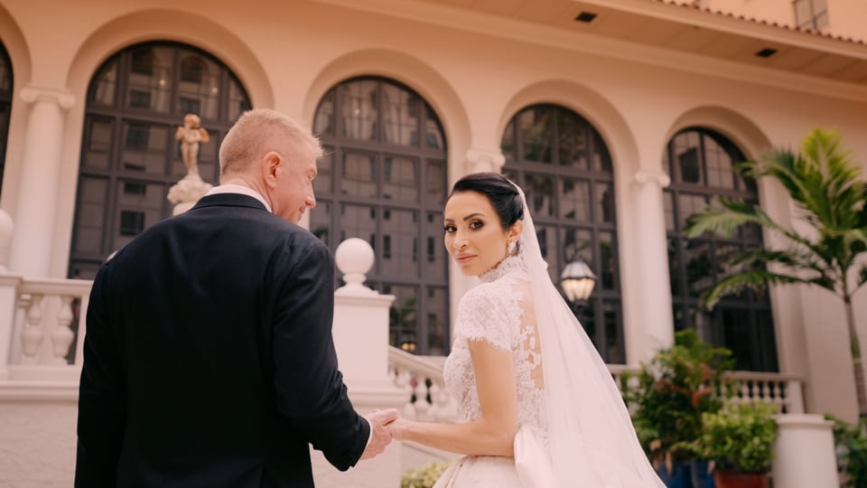 The Official Wedding Teaser of David & Nadia at The Breakers Palm Beach — A Cinematic Glimpse Into a Timeless Love Story