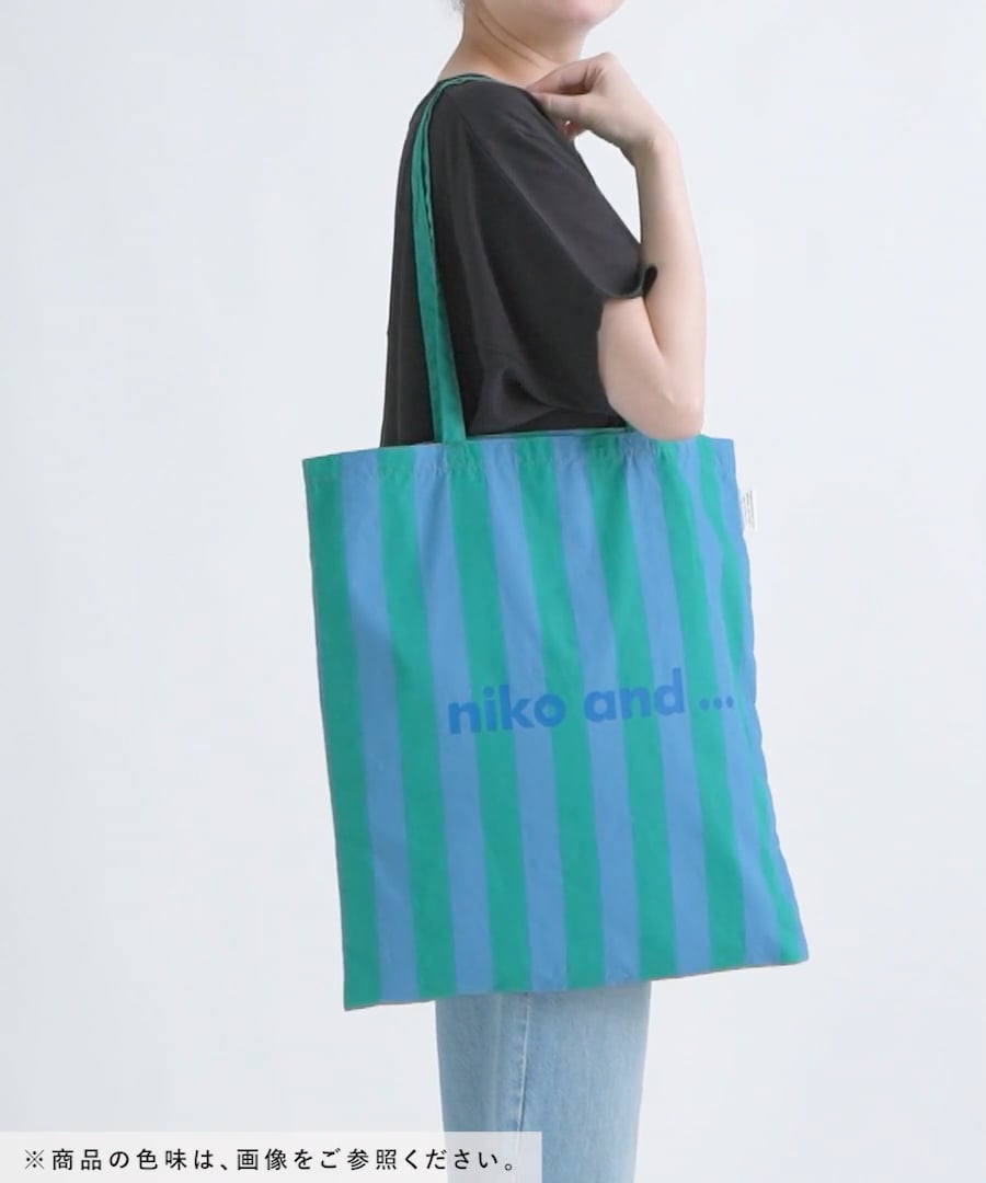 ニコロゴ柄トートバッグ | [公式]ニコアンド（niko and ）通販