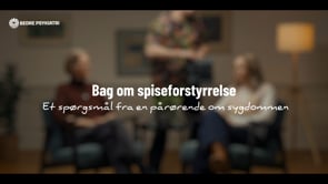 Bag om spiseforstyrrelse: Et spørgsmål fra en pårørende om sygdommen