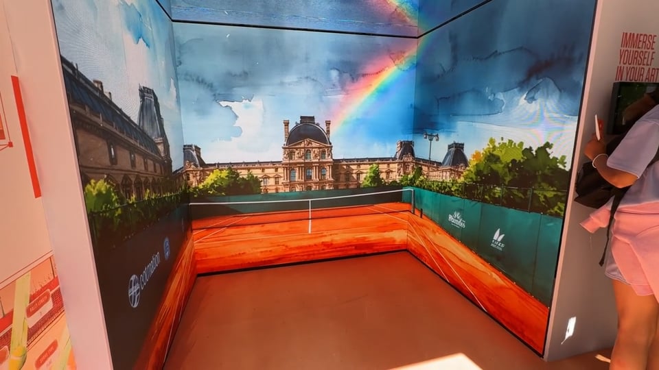 Installations audiovisuelles sur Roland Garros