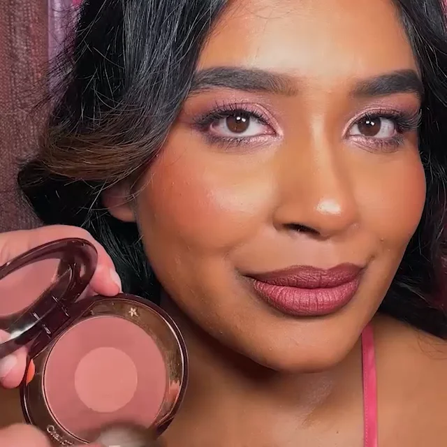 チーク GLORIART Perfect Silky Cheek&Face color Charlotte Tilbury Pillow Talk Cheek to Chic - blush • Love Glow