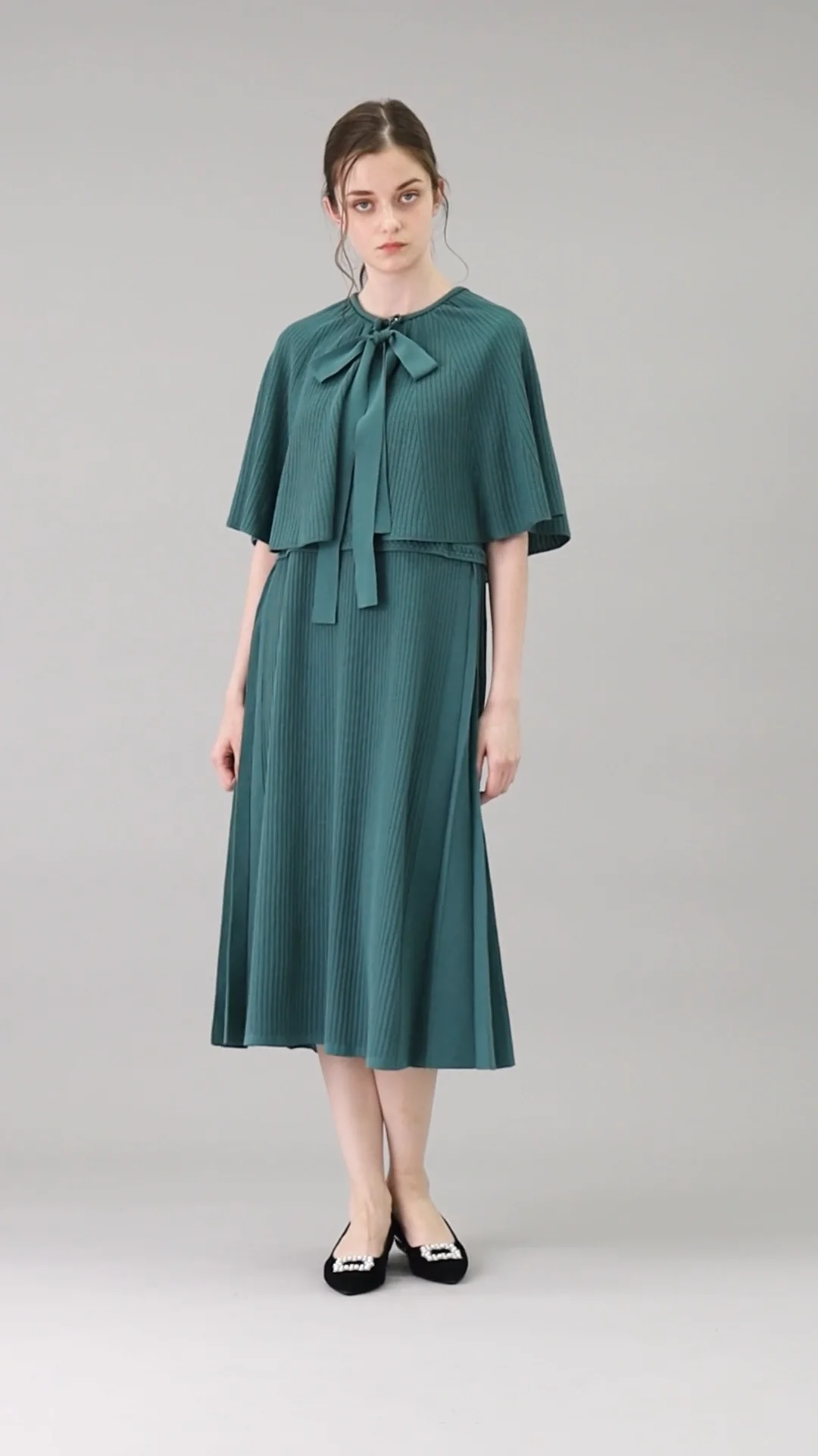 ジャガード レーシー ワンピース ドレス ｜ MORABITO SPELL（モラビト