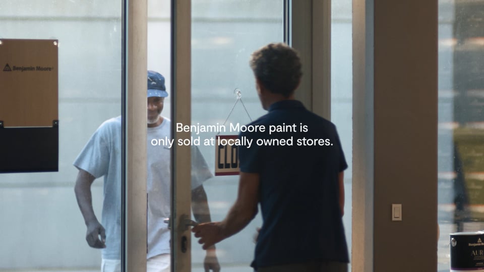 Closedish :15 | Benjamin Moore See The Love