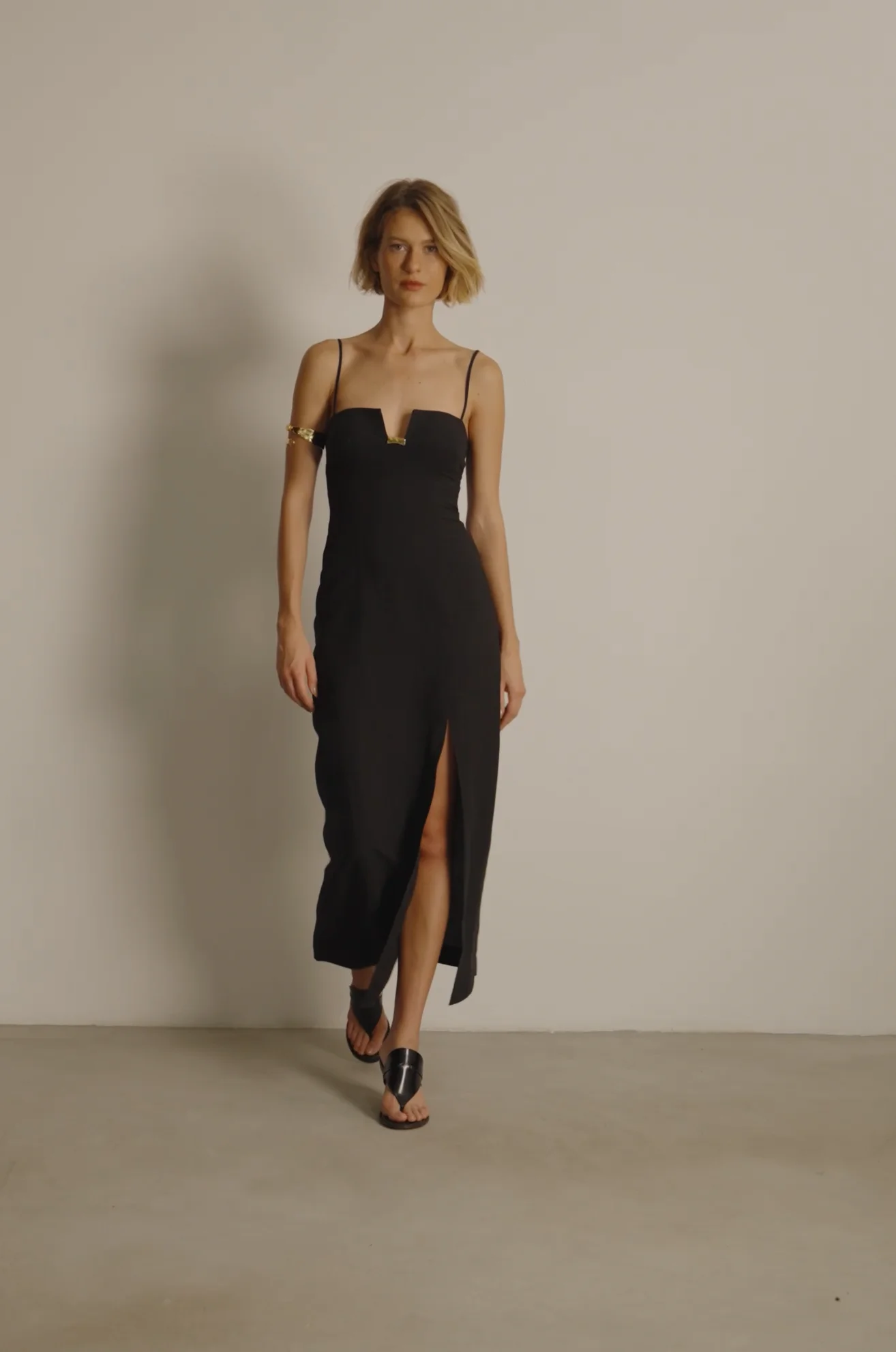 Vestido Midi Bel Black - ViX Paula Hermanny Brasil