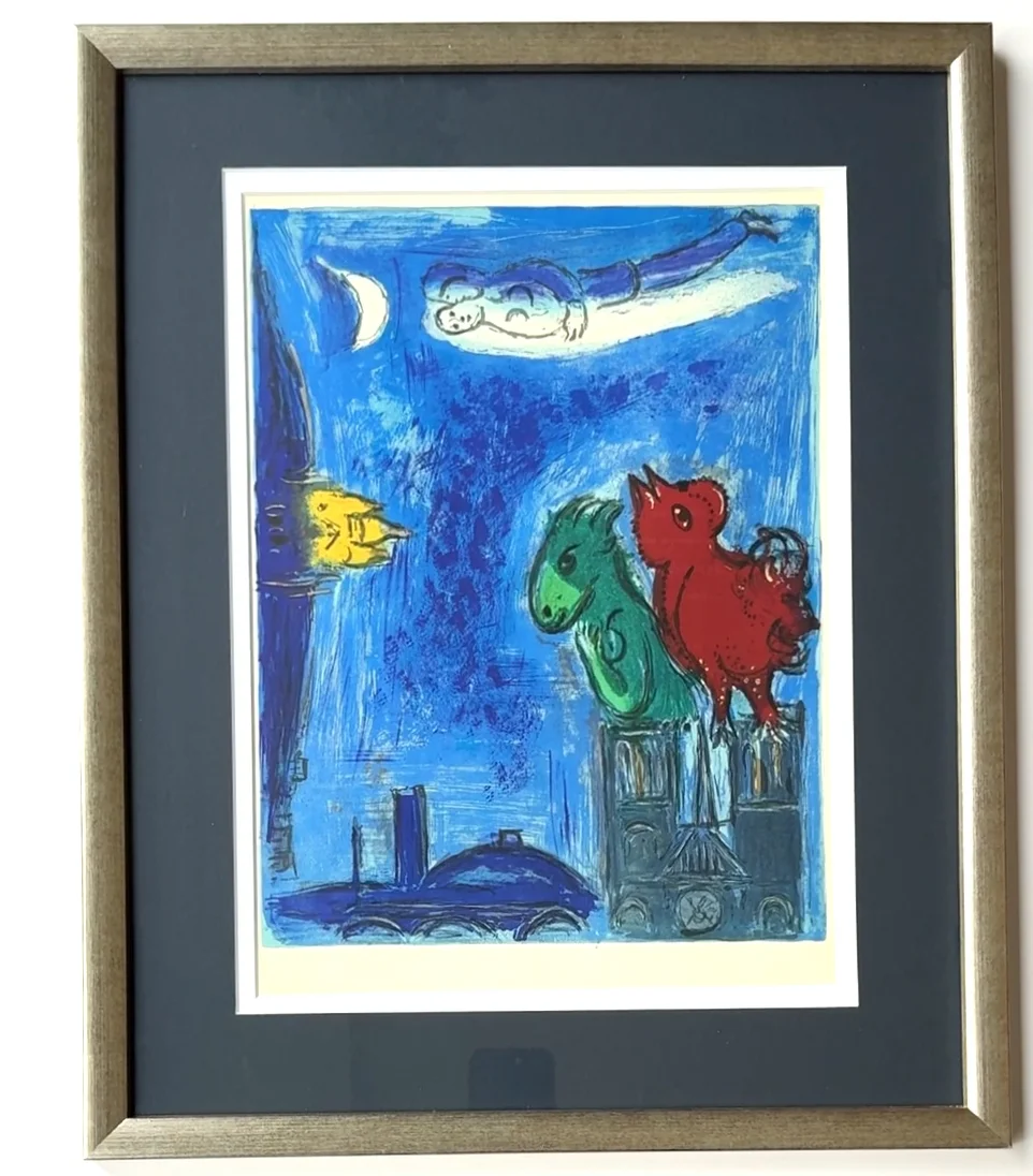 Marc Chagall | Les Monstres de Notre-Dame (1954) | Artsy