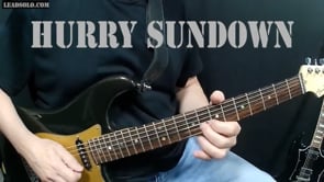 Hurry Sundown Full Song