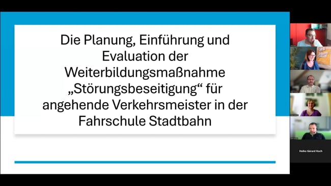 Frank Präsentation Weiterbildung