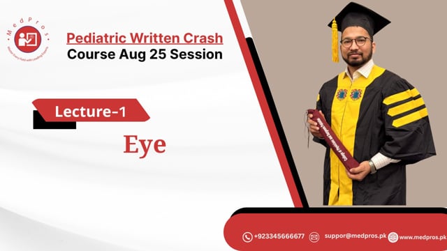 Dr Umer Farooq || Lecture-1 || Eye