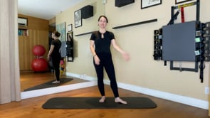 Beginner or Open Level Pilates Mat Class - full body