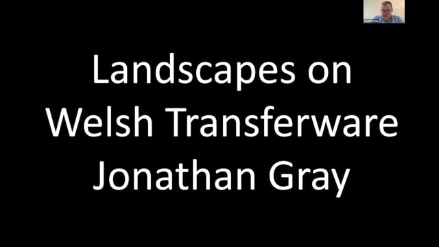 Landscapes on Welsh Transferware