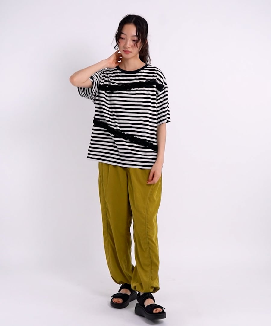 レースドッキングTシャツ | [公式]ニコアンド（niko and ）通販