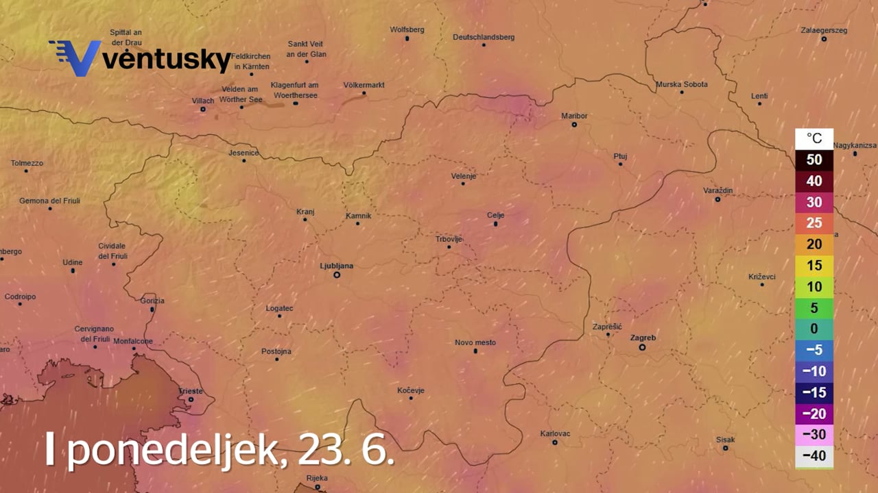 Vročinski udar, razglašena velika požarna ogroženost za vso državo