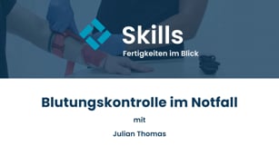 Blutungskontrolle im Notfall