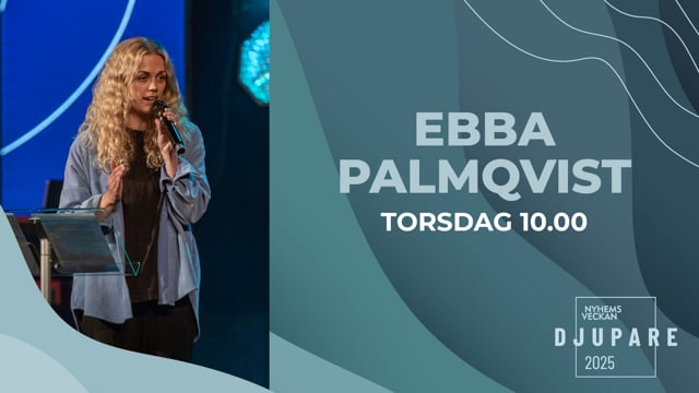⁣Ebba Palmqvist | Förmiddagsmöte 19 juni | Nyhemsveckan 2025