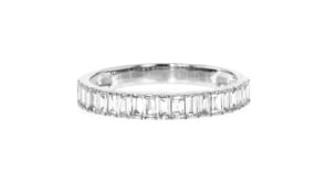 .50 ct. t.w. Baguette Lab-Grown Diamond Eternity Band in Sterling Silver