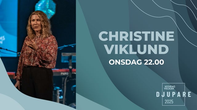 ⁣Christine Viklund | Nattmöte 18 juni | Nyhemsveckan 2025
