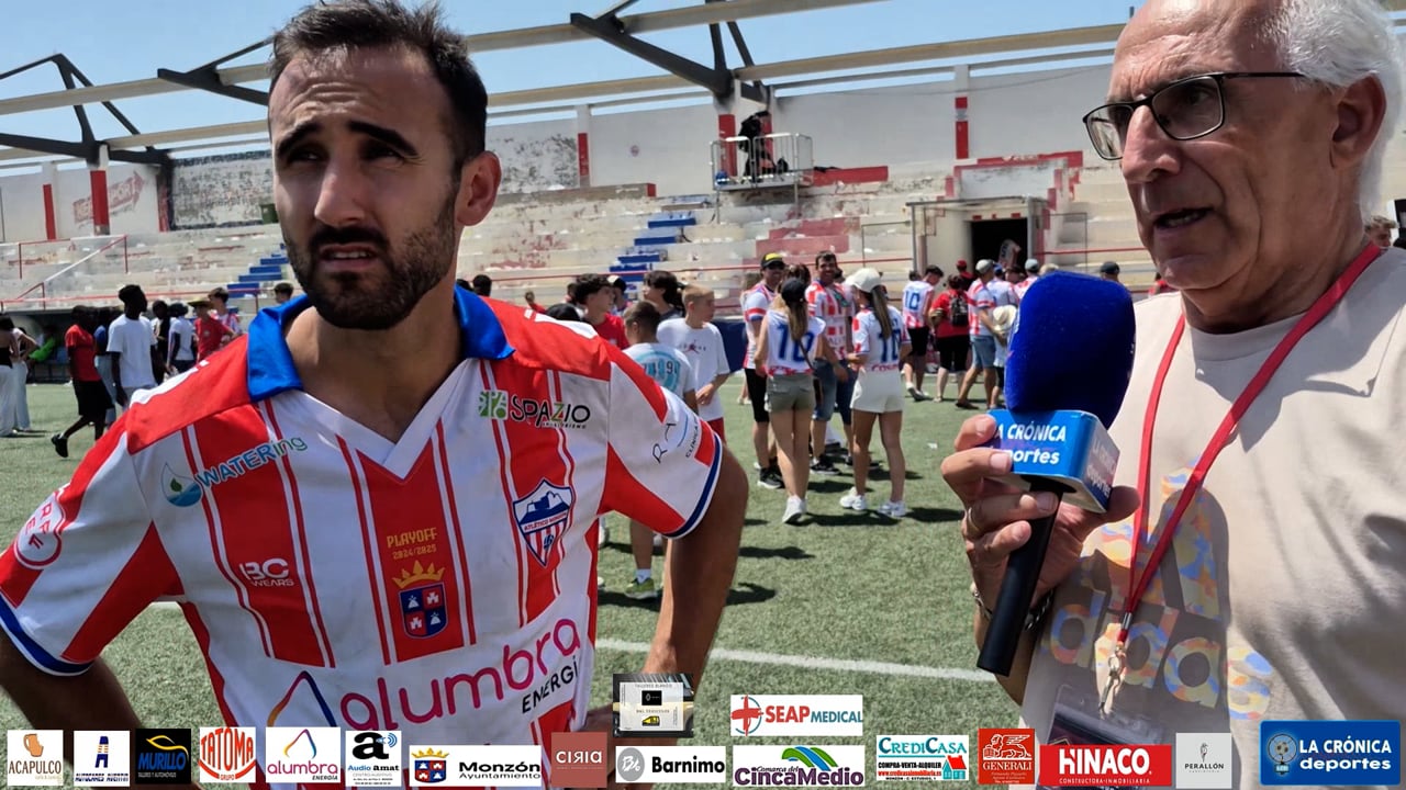 KIKE RAUSELL  JUGADOR DEL  AT MONZÓN ALUMBRA  DESPUÉS DE VARIOS  PLAY OFF VIVIÓ UNO DE LOS MOMENTOS MÁS DUROS