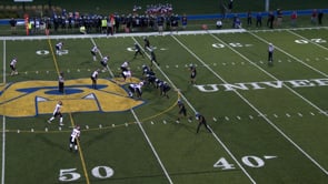 Good Holding Call by the Referee on Point of Attack Block