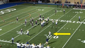 Offensive Team Sends a Player Off, Now Only 10 Players, Referee Signals