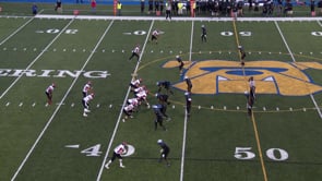 Both Running Backs Simulate the Snap, Referee Correctly Rules False Start