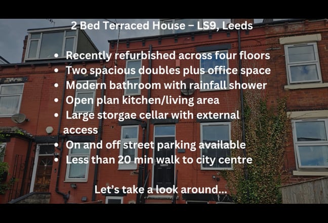 Newly refurbished 2 bed terrace house Main Photo