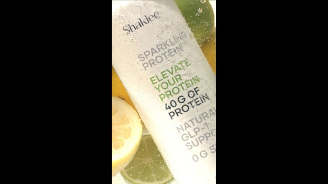 Introducing Shaklee’s Sparkling Protein: 40g of Whey Power, 0g Sugar