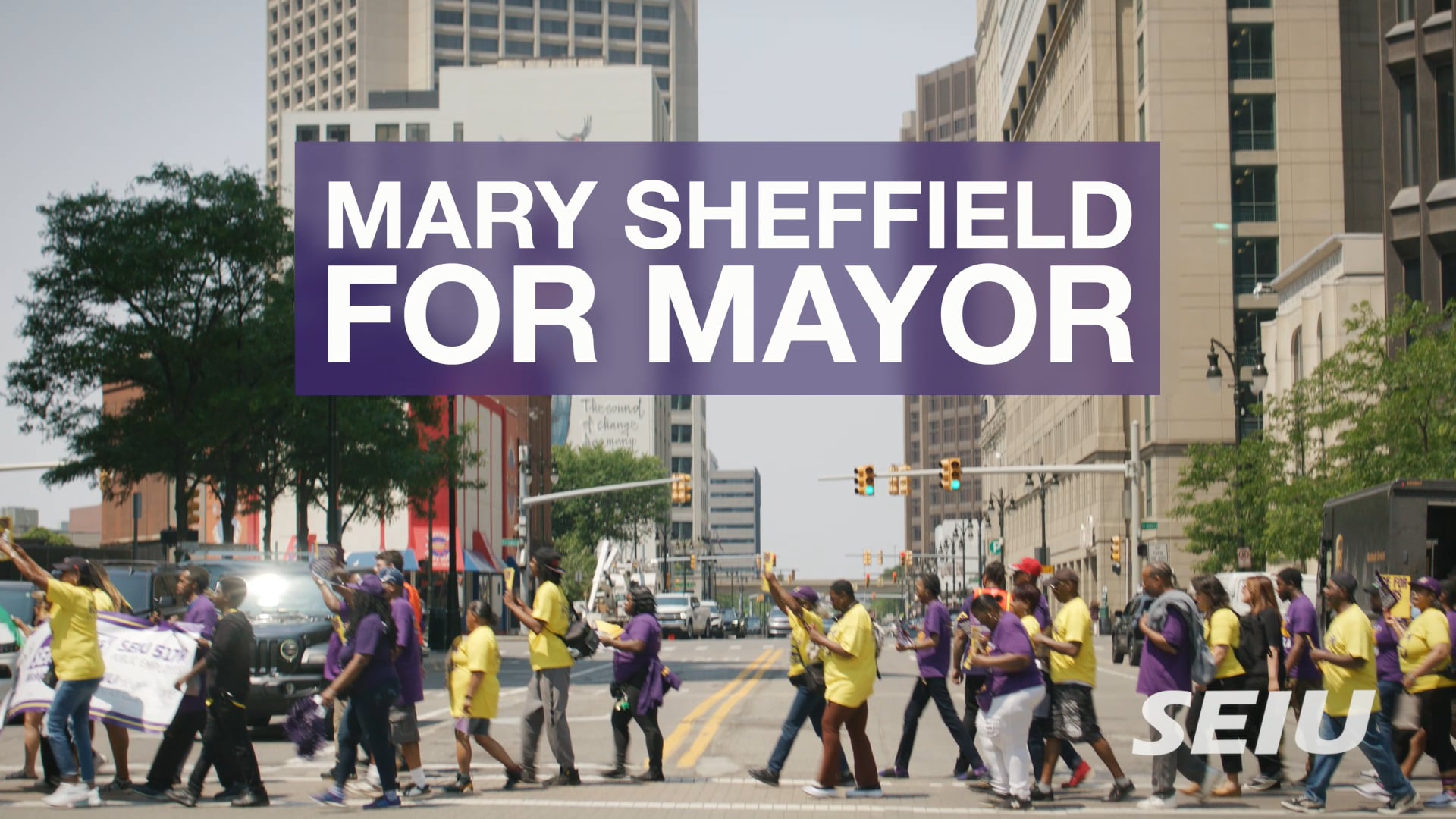 SEIU X Mary Sheffield 30 Second TV Ad