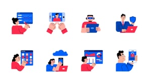 Animated Software Development, a Technology Illustration by Brickclay (Thumbnail 5 of 5)