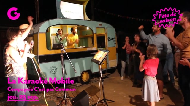 TEASER - La Karaoké Mobile, Compagnie C'est pas Commun