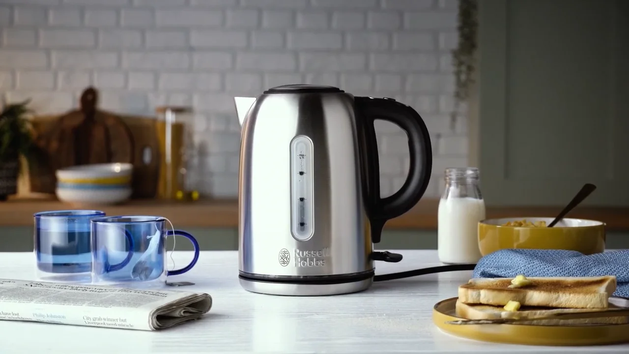 Russell Hobbs Buckingham Quiet Boil Kettle 20460 Stainless St