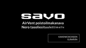Tasoliesituuletin Savo Nero 50 - SAVO