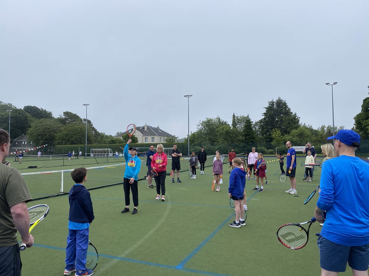 Family Tennis Day with Judy Murray