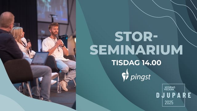 ⁣När taket måste brytas upp | Storseminarium 17 juni | Nyhemsveckan
