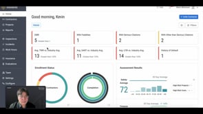 Stat Cards: Quickly surface contractor and project risk