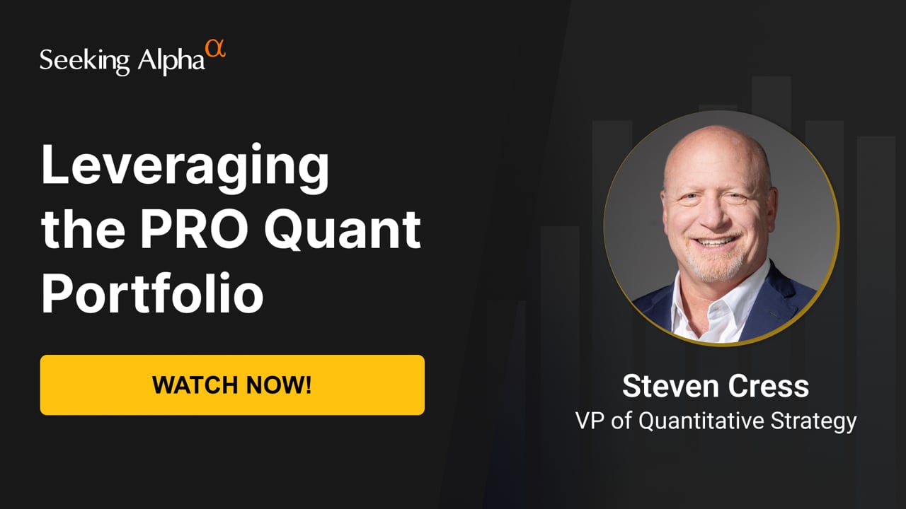 Leveraging The PRO Quant Portfolio On Seeking Alpha | Seeking Alpha
