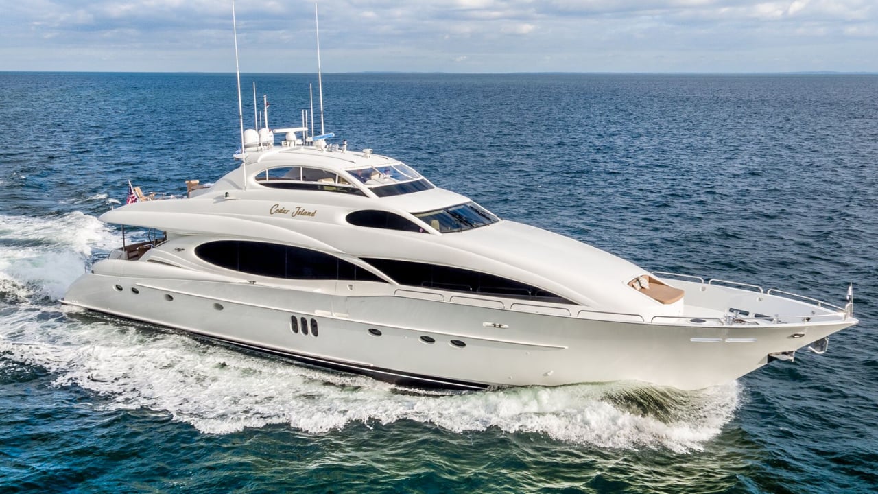 CEDAR ISLAND yacht film