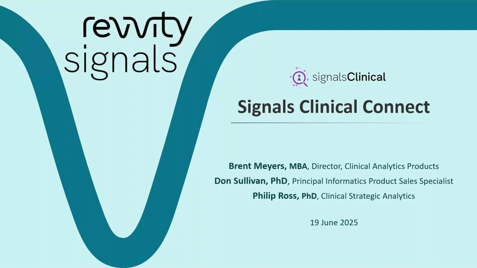 Watch Signals Clinical Connect - June 2025 - Unlock the Value of Clinical Data Science with Signals Clinical on Vimeo.
